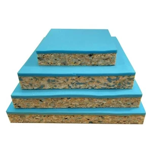 Upholstery SQUARE RECON Foam 2.5" HIGH DENSITY  CUT TO ANY SIZE & THICKNESS BLUE - Picture 1 of 6