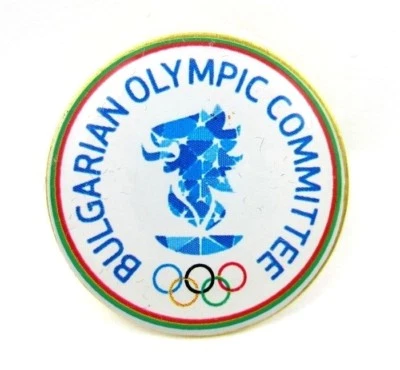 Bulgaria NOC National Olympic Committee PyeongChang 2018 Winter Olympics Pin  - Image 1 of 4