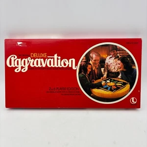 VINTAGE Deluxe Aggravation COMPLETE Lakeside 1977 Party Family Game Marbles - Picture 1 of 9