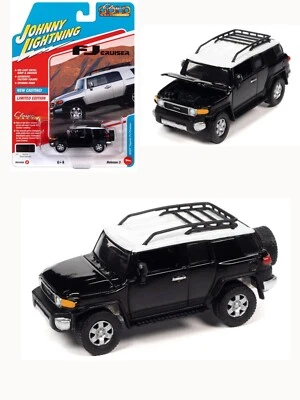 Toyota FJ Cruiser 2007 Johnny Lightning 1:64 modelo diamante negro JLSP278B-4F Foto 1 de 4