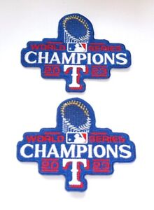 (1) LOT OF (2) 2023 TENNESSEE TITANS  WORLD SERIES CHAMPION PATCH # 31