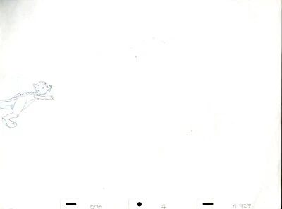 LAND BEFORE TIME DRAWINGS OF DUCKY AND SPIKE 111122-A927 AND 341 - Image 1 of 2