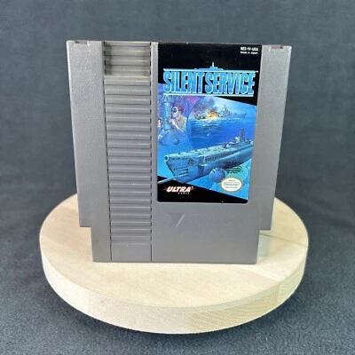 Nintendo NES - Silent Service - Cartridge Only - Tested - Image 1 of 4