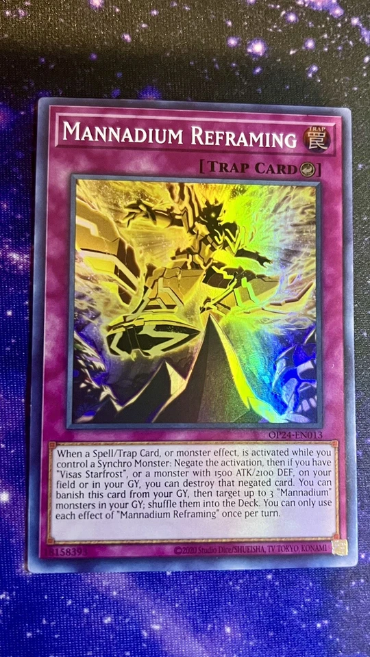 Yugioh!-Mannadium Reframing-Super Rare-Op24-en013-NM - Image 1 of 1