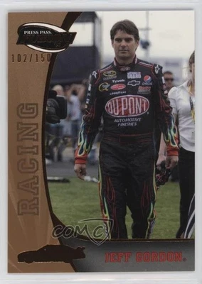 2009 Press Pass Fusion Bronze /150 Jeff Gordon #68 HOF - Image 1 of 2