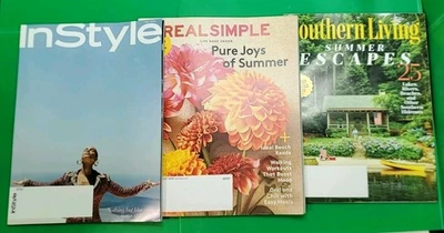 REAL SIMPLE,SOUTHERN LIVING,IN STYLE JULY 2020 MAGAZINES. - Image 1 of 3