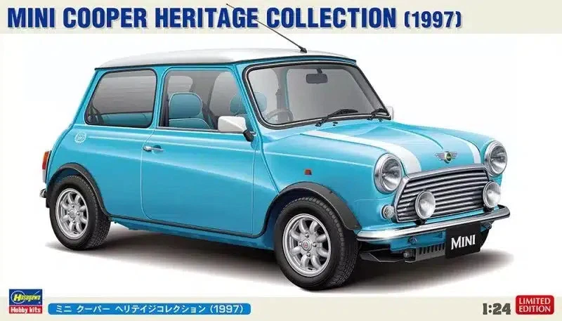 Hasegawa 20721 Mini Cooper Heritage Collection (1997) Kit Montaggio 1/24 - Immagine 1 di 4