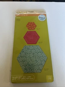 GO! Accuquilt Hexagon 2”,3”,5” Fabric Cutting Die - Picture 1 of 1