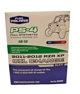 Kit de cambio de aceite Polaris RZR 900 2011-12 totalmente sintético 5w20 2879129 - Imagen 1 de 5