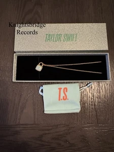 Taylor Swift Das Leben eines Showgirls Opalit Edelsteinschloss Halskette Quittung enthalten - Bild 1 von 7