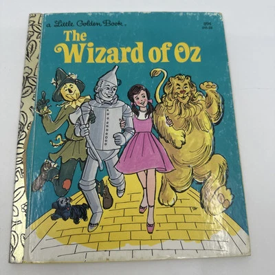 Little Golden Book #119 THE WIZARD OF OZ L. Frank Baum 1978 retold by Mary Carey - Image 1 of 4