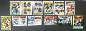 Walter Payton Vintage 12 Card Lot Chicago Bears HOF Excellent "Sweetness" 70s - Picture 1 of 2