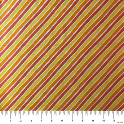 Fresh Squeezed Stripes Sandy Gervais Moda Fabric Quilt, Sew | by half-yard - Image 1 of 2