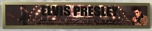 ELVIS PRESLEY FULL COLOR NAME PLATE - Picture 1 of 1