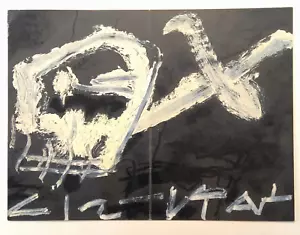 Antoni Tápies litografía. Maeght editor Galería Lelong 1986 - Picture 1 of 3