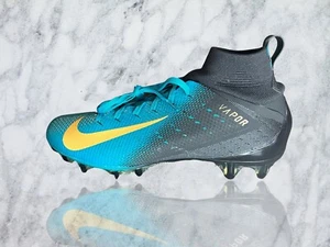 Nike Vapor Untouchable Pro 3 Football Cleats AO3021-012 Jaguars Size 12.5 - Picture 1 of 6