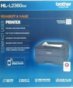 BRAND NEW Brother HL-L2360DW Compact Wireless Laser Printer with Duplex - Picture 1 of 1