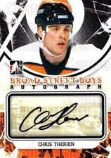2011-12 ITG Broad Street Boys Autographs #ACT Chris Therien