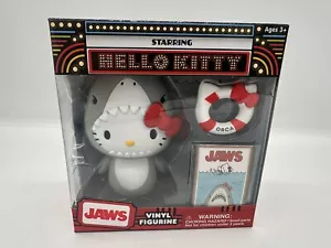 Hello Kitty x Jaws Vinyl Figurine Universal Studios Figure Shark Week Movie - Picture 1 of 4