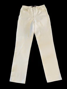 Pantalones de mezclilla Gloria Vanderbilt Amanda Khakis beige talla 8 - Imagen 1 de 10