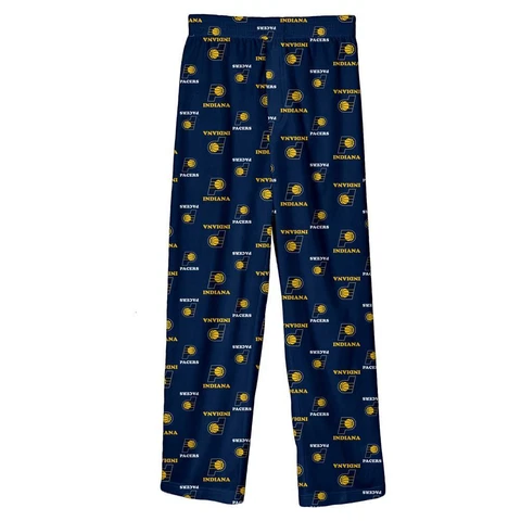 Youth Indiana Pacers Pajama Pant Boys Sleep Bottoms Cover
