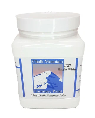 CHALK MOUNTAIN Superior Quality Chalk Furniture Paint 32oz - 56 Beachy & Earthy Colors