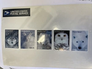 US #3288-3292 1999 Arctic Animals Strip of 5. Mint F/VF NH. SUPERB - Picture 1 of 1