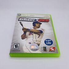 Major League Baseball 2K8 Microsoft Xbox 360, 2008 - No Manual Tested