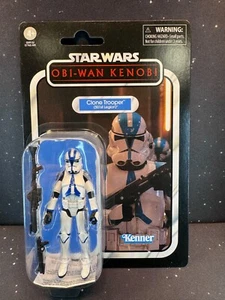 2025 Star Wars Vintage Collection VC240 Obi-Wan Kenobi Clone Trooper 501st c8/9 - Picture 1 of 2