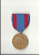 Army Philippine Insurrection full size medal showing Palm Tree 1899