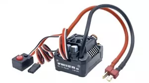Hobbywing MAX10 80A SCT Waterproof 2-3S LiPo Brushless ESC 1/12 1/10 1/8 T-Plug - Picture 1 of 3