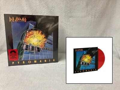 Pyromania (2018) • Def Leppard • NEW/SEALED Red Colored Vinyl LP Record - Image 1 of 4