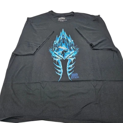 Camiseta negra clásica 3XL de Blizzard Gear WORLD OF WARCRAFT Wrath Of The Lich King Foto 1 de 4