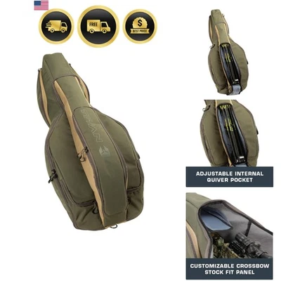 Estuche de ballesta bolsa de almacenamiento bolsa de arco pistola estuche organizador de equipo Foto 1 de 4