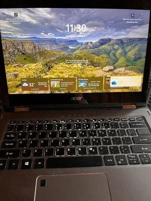 Portátil Acer SP513-52N 2 en 1 13.3" Core I5-8250U, 256GB SSD, 8GB RAM PLS RD DES  Foto 1 de 4