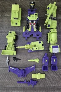 VINTAGE TRANSFORMERS G1 Devastator Authentic Original ALL 6 Constructicons - Picture 1 of 6