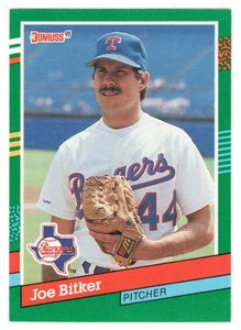 Joe Bitker RC - Texas Rangers - 1991 Donruss Baseball # 624 Mint - Picture 1 of 1