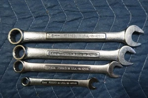 4 llaves combinadas métricas Craftsman vintage -VA- serie 16 mm 14 mm 12 mm 8 mm - Imagen 1 de 9