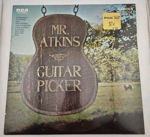 Chet Atkins - Mr. Atkins Guitar Picker - Vinyl - Sealed - 1971 Remastered - Picture 1 of 9