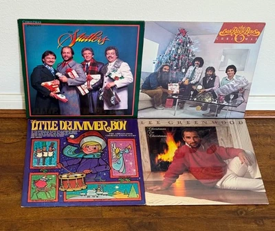 Oak Ridge Boys Statler Bros Lee Greenwood Little Drummer Boy Christmas Vinyl Lot Foto 1 de 4