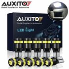 10x AUXITO 194 168 T10 2825 W5W LED License Plate Light Bulbs 6000K Xenon White