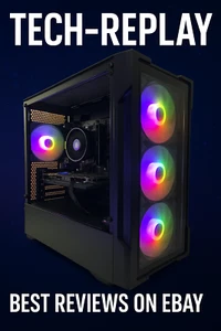 Gaming PC Computer AMD Ryzen 5500 CPU RX 6600 GPU 500GB SSD 16gb Ram 4 ARGB Fans - Picture 1 of 23