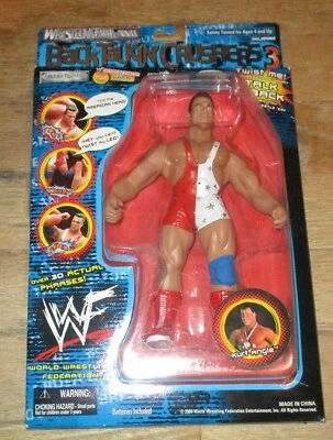 2000 WWF WWE Jakks Kurt Angle Wrestling Figure Back Talking Crushers 3 NWA TNA - Image 1 of 3