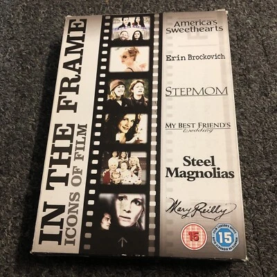 NON US DVD SET READ DESCRIPTION!! Julia Roberts - In the Frame Icon Collection 6 Foto 1 de 4