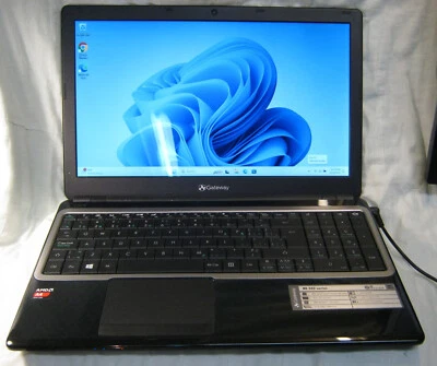 15.6" Gateway NE52202H Laptop AMD A4-5000 1.5G/8GB/128GB/Webcam w Charger - Bild 1 von 2
