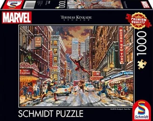 New Schmidt Jigsaw Puzzle 1000 Pieces 59959 Marvel Deadpool Snow Day - Picture 1 of 2
