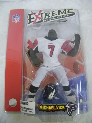 Vintage Extreme Athletes Falcons Michael Vick Action Figure Cover