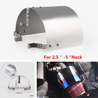 304 Stainless Steel Heat Shield Car Cold Air Intake Cone Air Filter Motion Cover