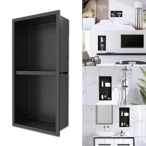 Shower Niche Recessed Shelves Wall Shelf Display Storage Rack Bathroom Storage - Picture 1 of 12
