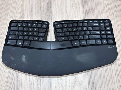 Microsoft 1559 Sculpt Ergonomic Wireless Keyboard - No Receiver - For Parts - Image 1 of 4